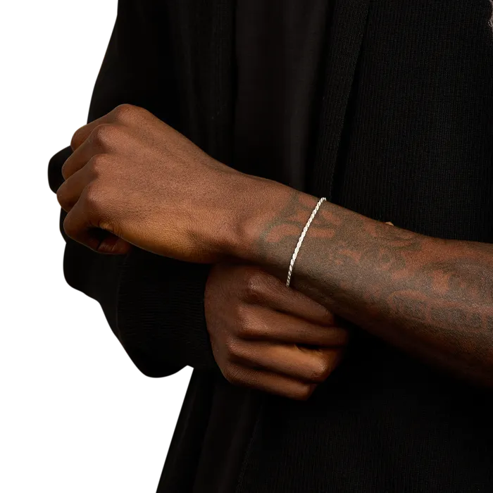 Florence Bracelets Rope Bracelet Stainless Steel 23mm Florence Bracelets Rope Bracelet Stainless Steel 23mm