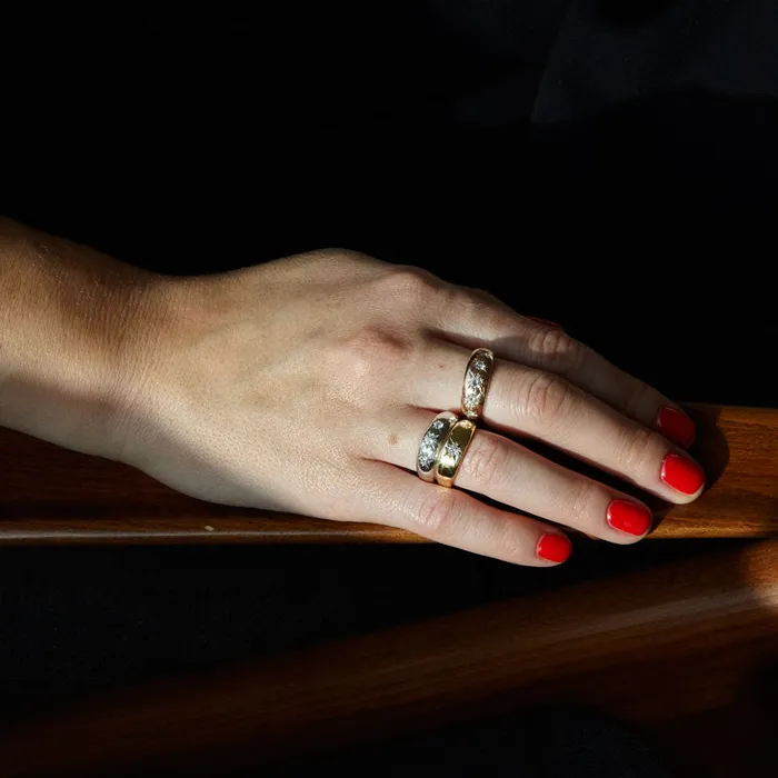 Fox Bond Originals Rings The FB Diamond Starburst Ring