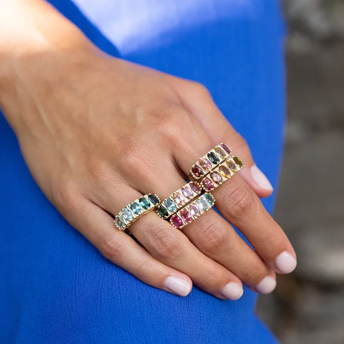 Fox Bond Originals The FB Ocean Ombre Ring Rings