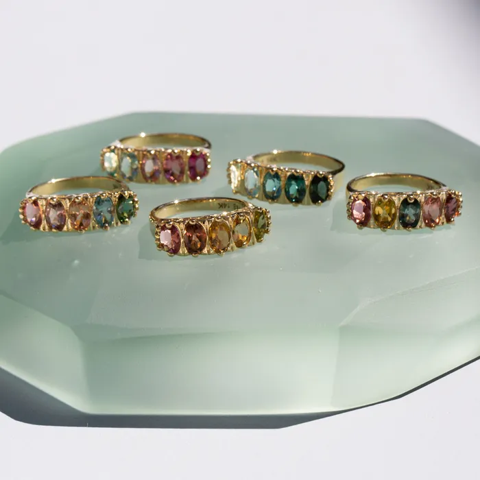 Fox Bond Originals The FB Ocean Ombre Ring Rings