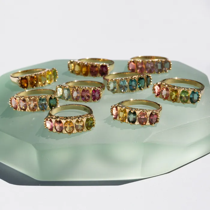 Fox Bond Originals The FB Ocean Ombre Ring Rings