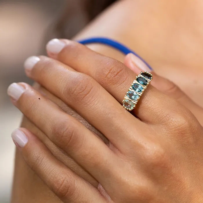 Fox Bond Originals The FB Ocean Ombre Ring Rings