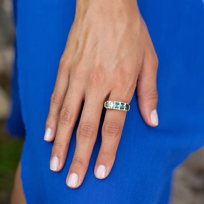 Fox Bond Originals The FB Ocean Ombre Ring Rings
