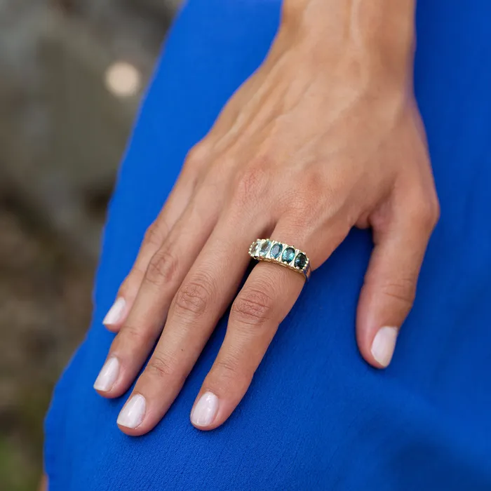 Fox Bond Originals The FB Ocean Ombre Ring Rings