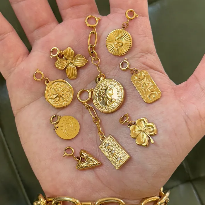 Genesis Serpent Charm Ellie Vail Charm Necklaces