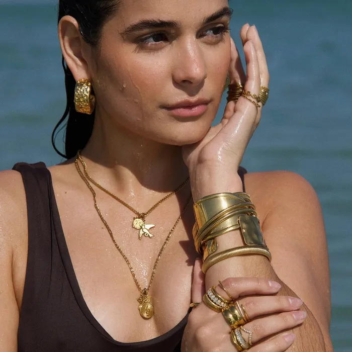 Genesis Serpent Charm Ellie Vail Charm Necklaces