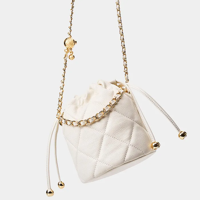 Genuine Leather Bags Earrings Quinn