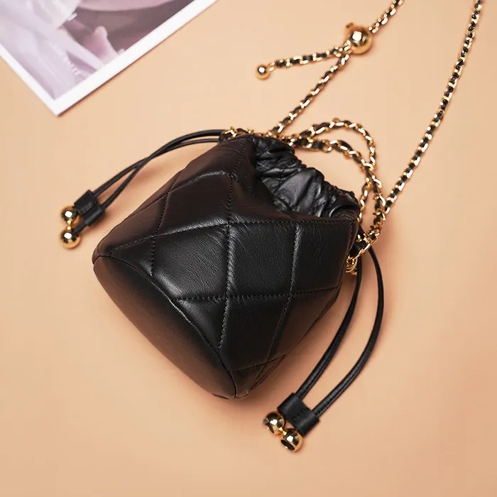 Genuine Leather Bags Earrings Quinn
