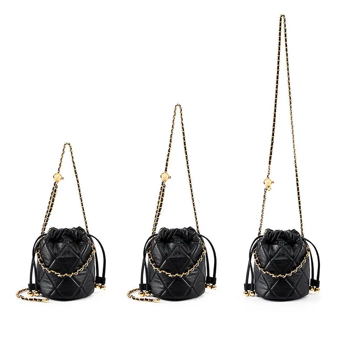 Genuine Leather Bags Earrings Quinn