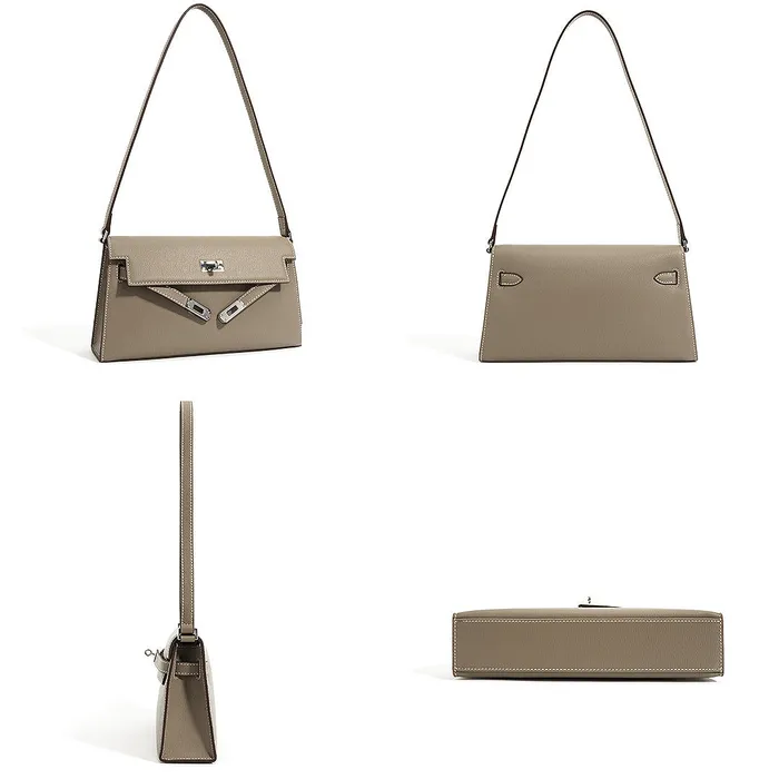Genuine Leather Bags Earrings Sienna