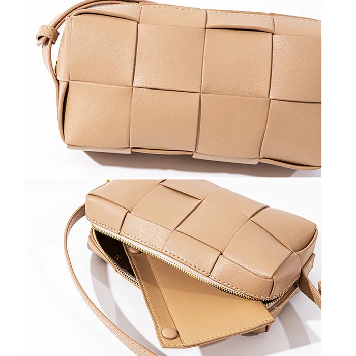 Genuine Leather Bags Olive Earrings