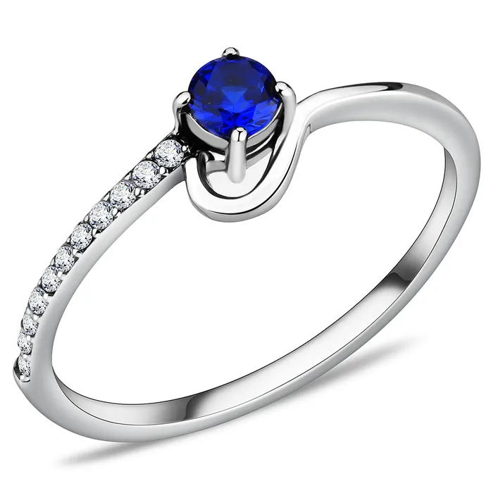 Green CJ114 Wholesale Womens Stainless Steel AAA Grade Cubic Zirconia London Blue Solitaire Minimal Ring Rings Green CJ114 Wholesale Womens Stainless Steel AAA Grade Cubic Zirconia London Blue Solitaire Minimal Ring Rings