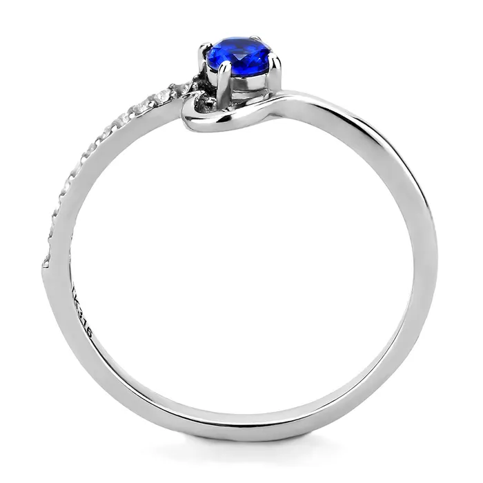 Green CJ114 Wholesale Womens Stainless Steel AAA Grade Cubic Zirconia London Blue Solitaire Minimal Ring Rings Green CJ114 Wholesale Womens Stainless Steel AAA Grade Cubic Zirconia London Blue Solitaire Minimal Ring Rings