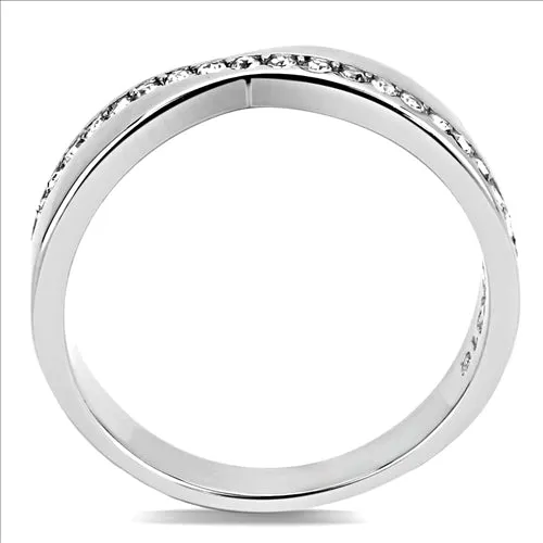 Green CJE3501 Wholesale Women Stainless Steel High polished Top Grade Crystal Clear Ring Rings Green CJE3501 Wholesale Women Stainless Steel High polished Top Grade Crystal Clear Ring Rings