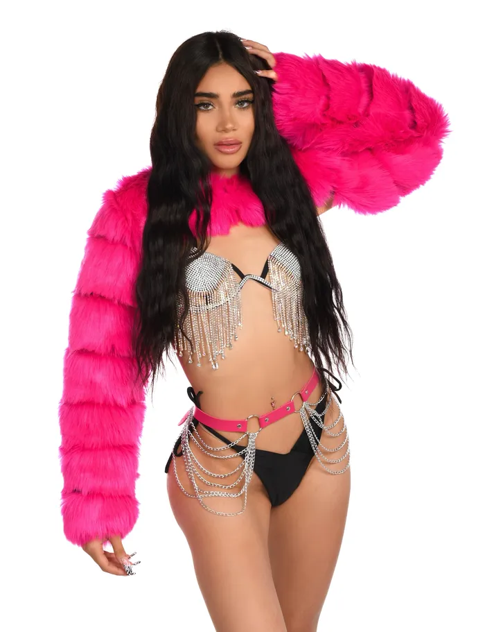 Hot Pink Puffy Arm Sleeves THE LUMI SHOP Earrings