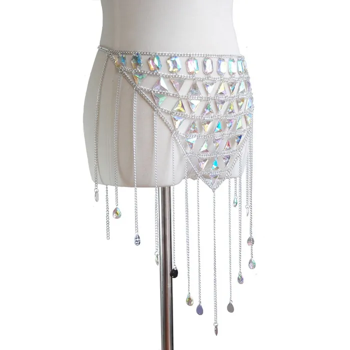 Iridescent Gem Body Jewelry Set THE LUMi SHOP Earrings