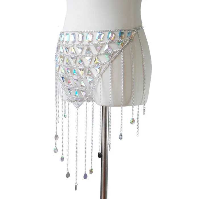 Iridescent Gem Body Jewelry Set THE LUMi SHOP Earrings