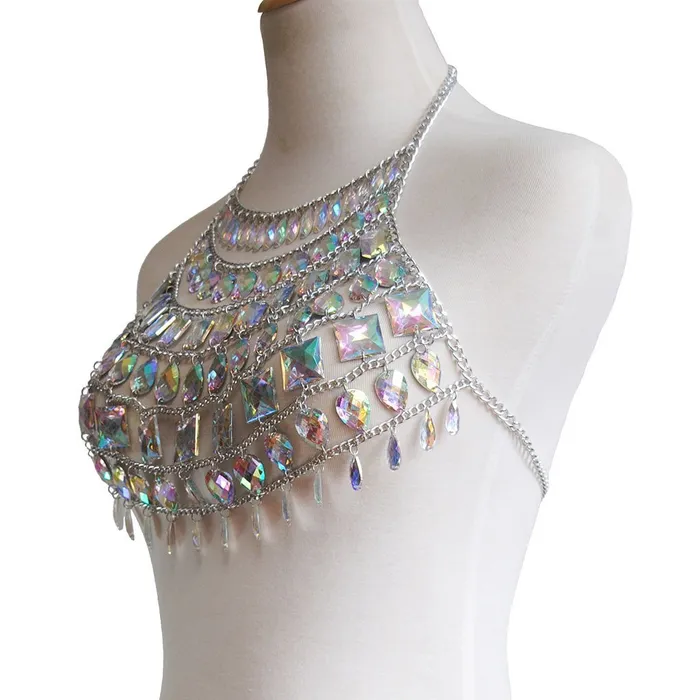 Iridescent Gem Body Jewelry Set THE LUMi SHOP Earrings