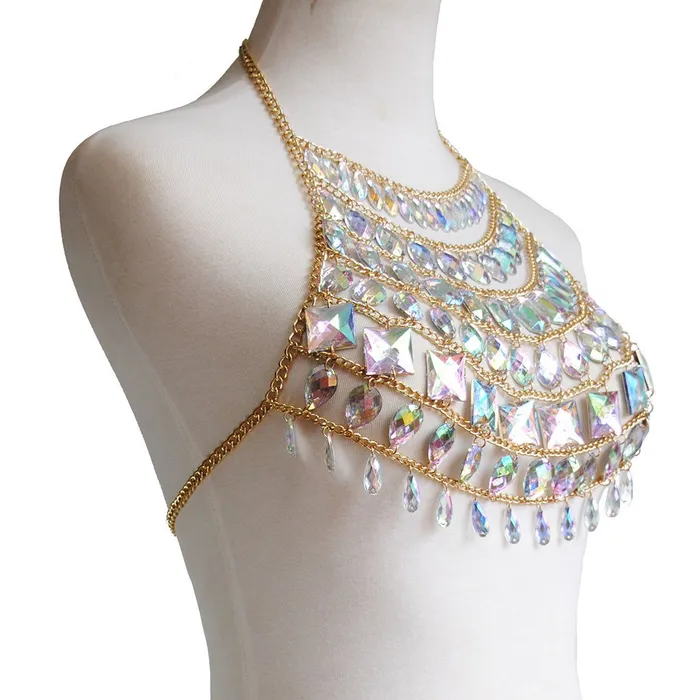 Iridescent Gem Body Jewelry Set THE LUMi SHOP Earrings