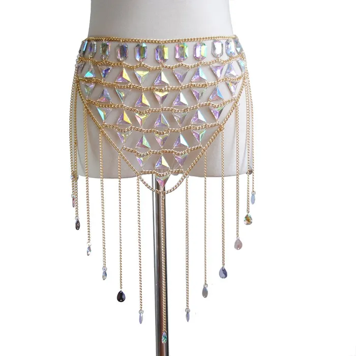 Iridescent Gem Body Jewelry Set THE LUMi SHOP Earrings