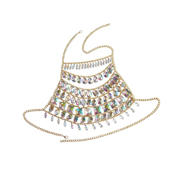 Iridescent Gem Body Jewelry Set THE LUMi SHOP Earrings