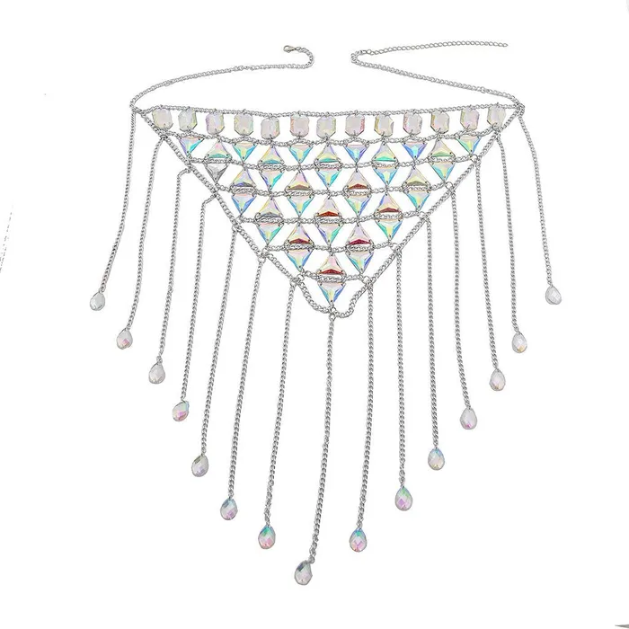 Iridescent Gem Body Jewelry Set THE LUMi SHOP Earrings