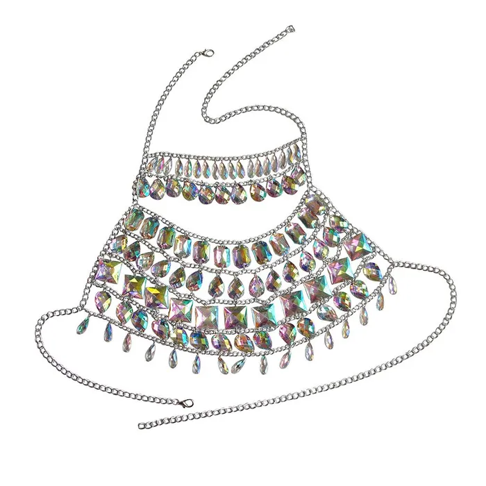Iridescent Gem Body Jewelry Set THE LUMi SHOP Earrings