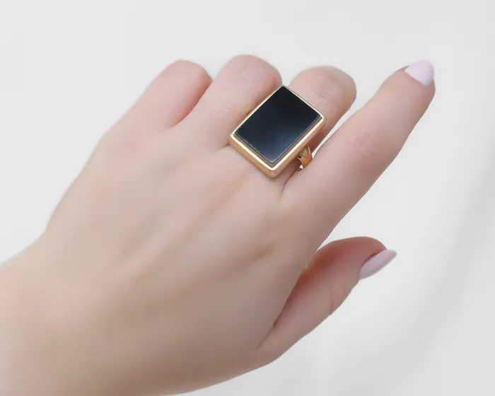 Isadoras C Rings Victorian Onyx Ring Isadoras C Rings Victorian Onyx Ring