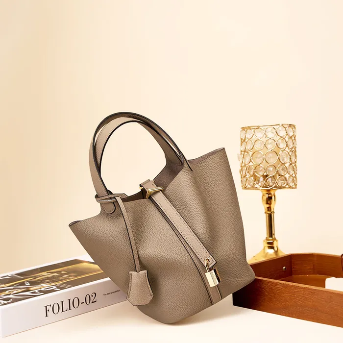 Isra Genuine Leather Bags Earrings