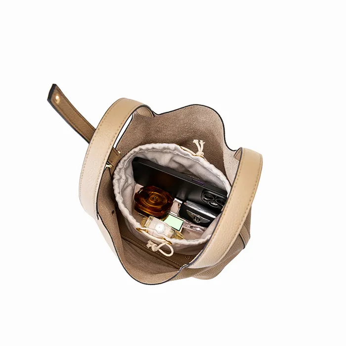 Isra Genuine Leather Bags Earrings