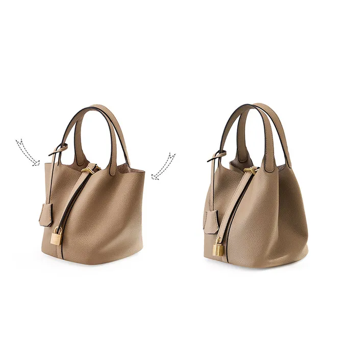 Isra Genuine Leather Bags Earrings