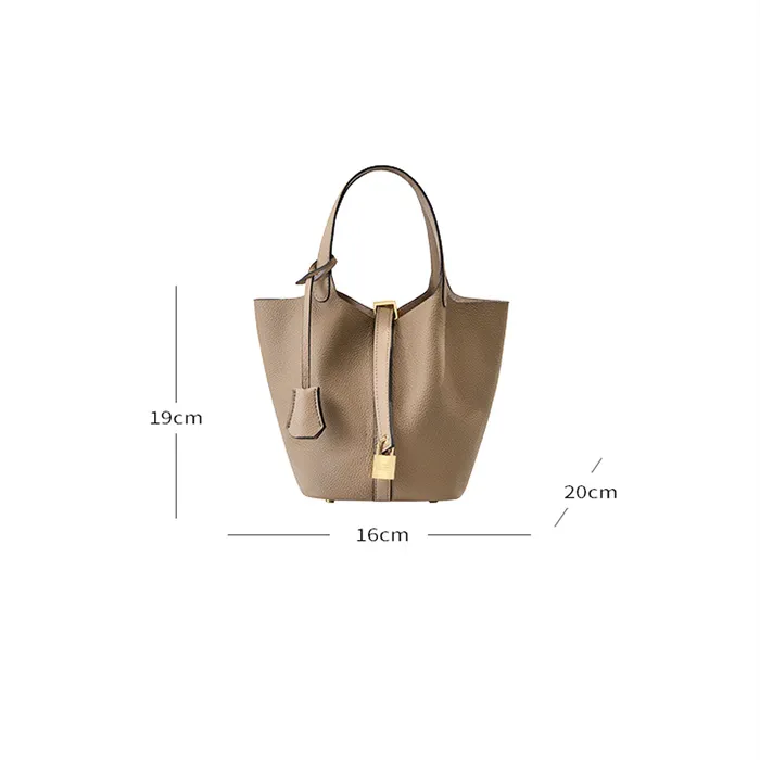 Isra Genuine Leather Bags Earrings