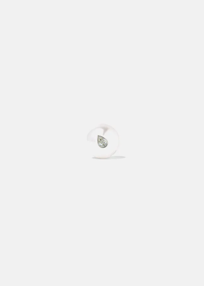 KATKIMfinejewelry Earrings Oasis Diamond Pearl Earring
