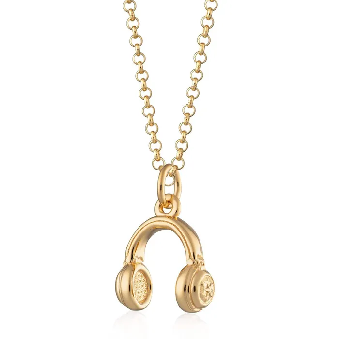 Lily Charmed Headphones Necklace Necklaces