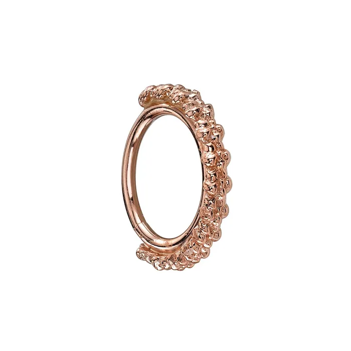 Milo Forward Facing Seam Ring in Gold Body Vision BVLA Rings