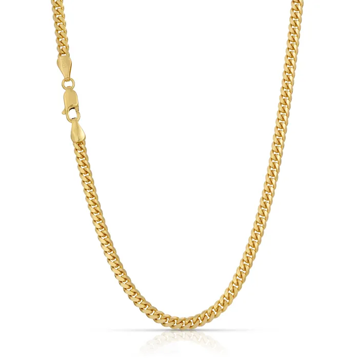 Necklaces Saints Gold Co 40MM Miami Cuban Chain