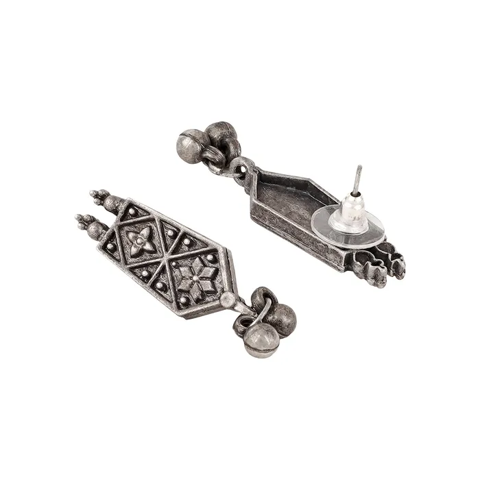 Necklaces Teejh Teejh Mrinalini Oxidised Necklace Necklaces Teejh Teejh Mrinalini Oxidised Necklace