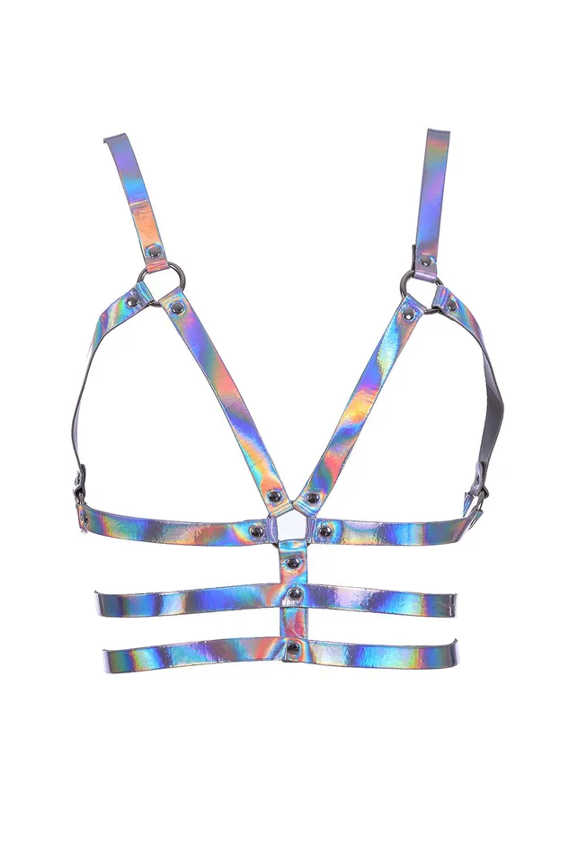 Necklaces THE LUMi SHOP Iridescent Dream Body Harness Top