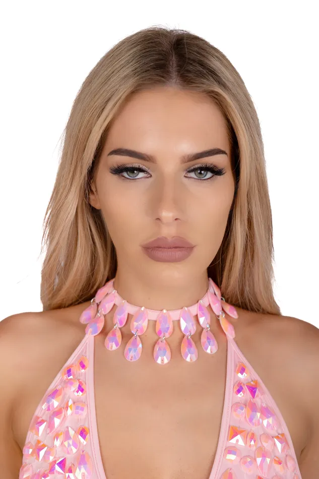 Necklaces THE LUMI SHOP Pink Pixie Gem Necklace