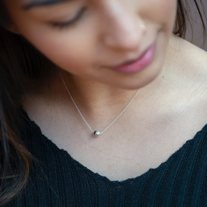 Necklaces Turquoise Skies Desert Blossom The Single Pearl Necklace