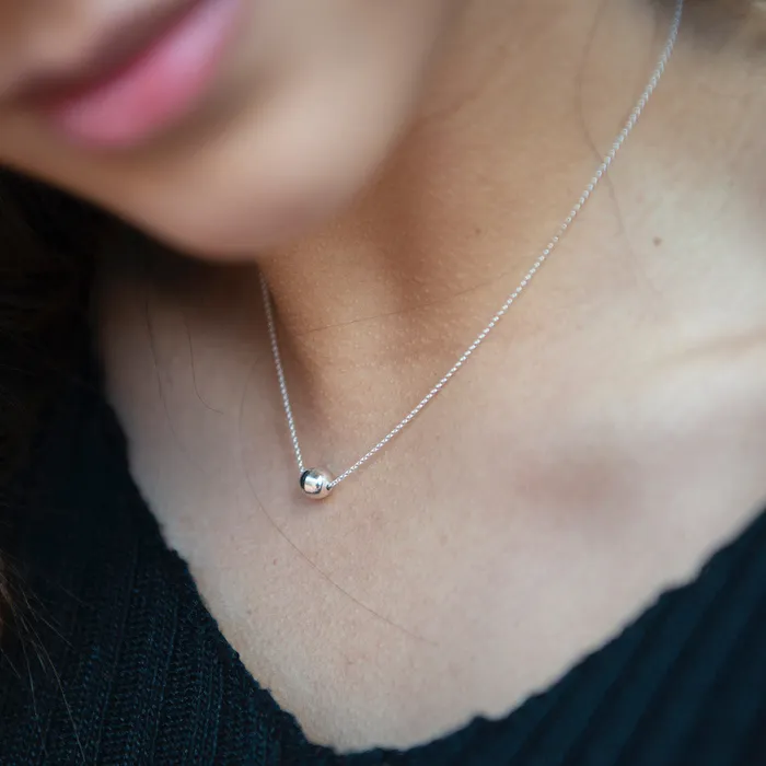 Necklaces Turquoise Skies Desert Blossom The Single Pearl Necklace