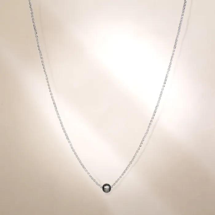 Necklaces Turquoise Skies Desert Blossom The Single Pearl Necklace