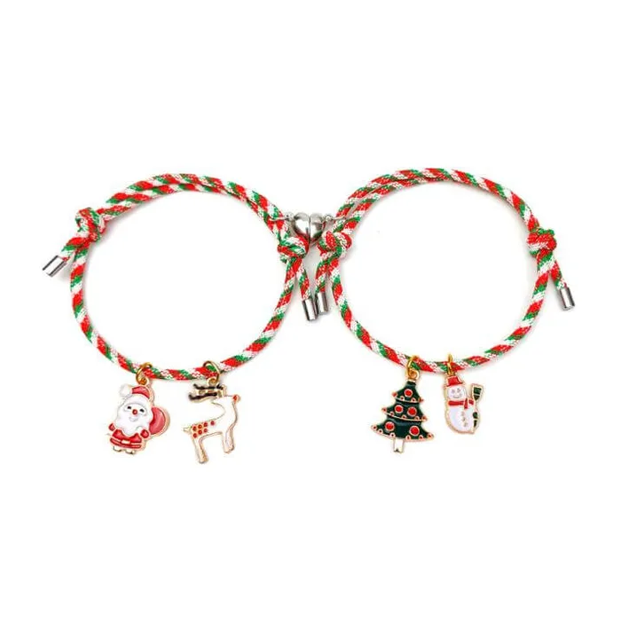 Necklaces worldnetgifts Christmas Bracelets for BFF