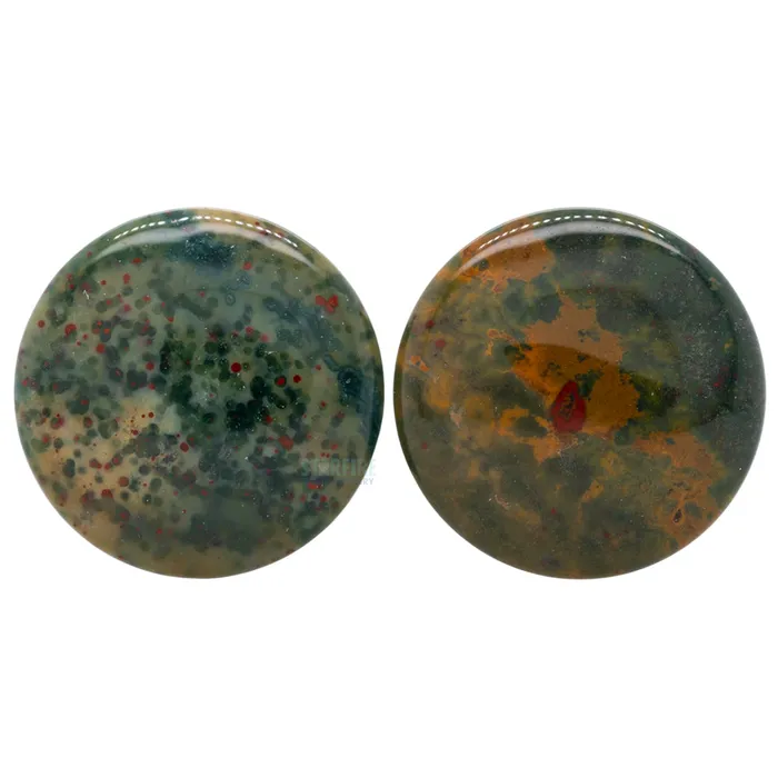 Oracle Body Jewelry Rings Stone Plugs Bloodstone