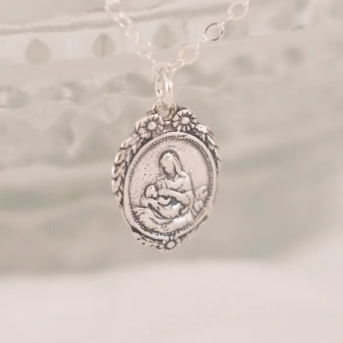 Our Lady of La Leche Necklace Stella Tide Necklaces