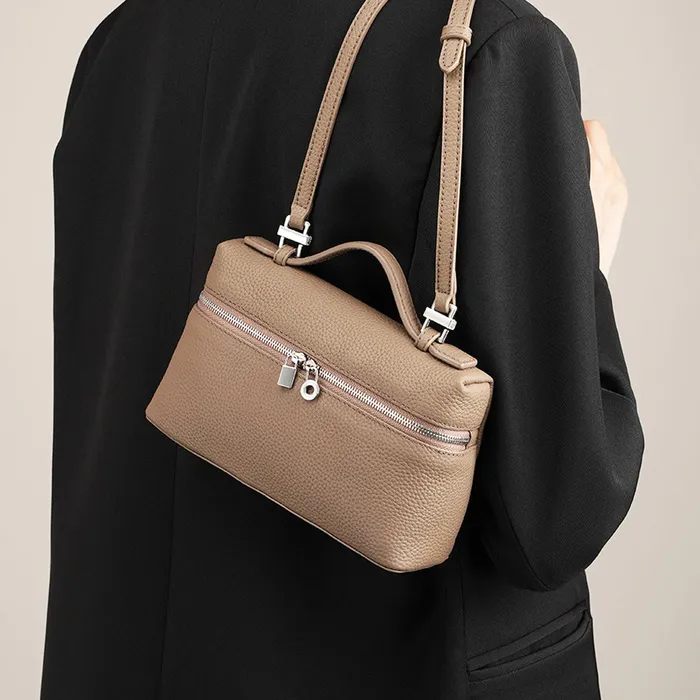 Pixie Genuine Leather Bags Earrings