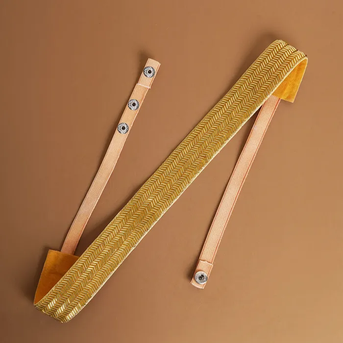 PreStyled Sets Teejh Teejh Bipasha Bead Gold Belt
