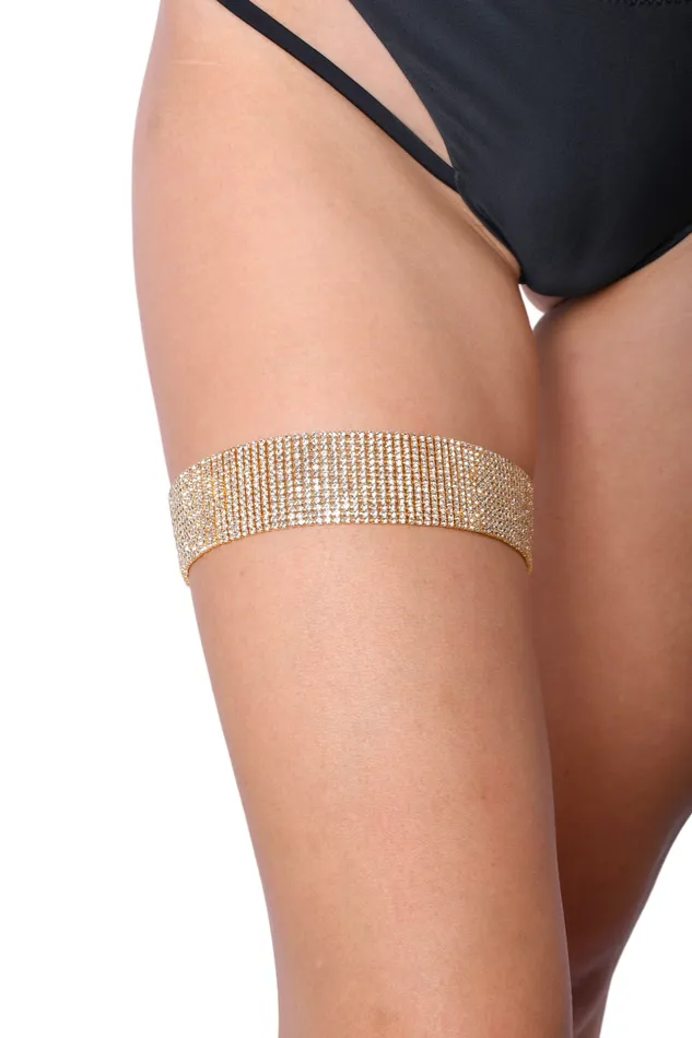 PreStyled Sets THE LUMI SHOP Gold Diamond Babe Leg Wrap