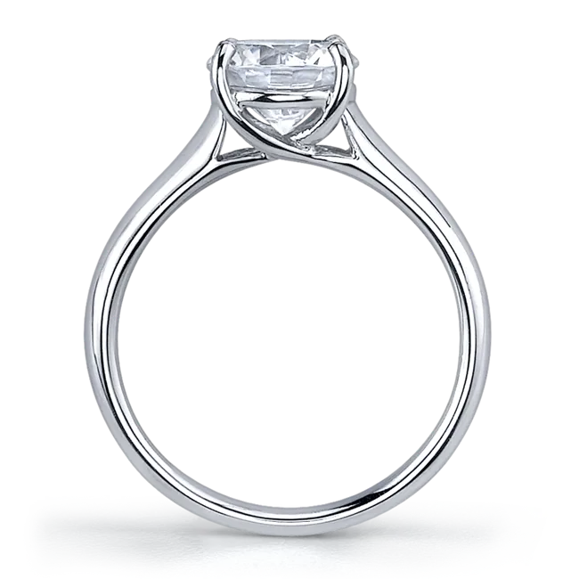 Rings 14K White Gold Solitaire Ring Donald Haack Diamonds Rings 14K White Gold Solitaire Ring Donald Haack Diamonds