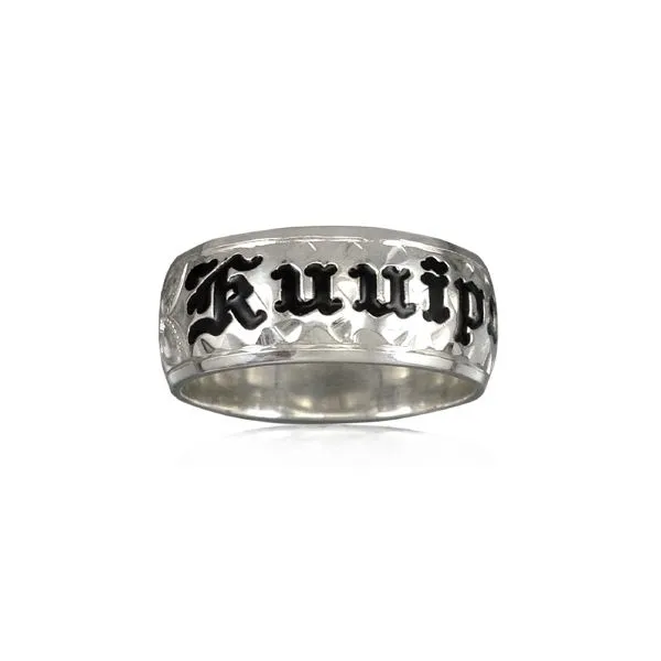Rings 925 Sterling Silver PersonalizedCustom Made to Order 8mm Plumeria and Scroll Ring rosamarianas